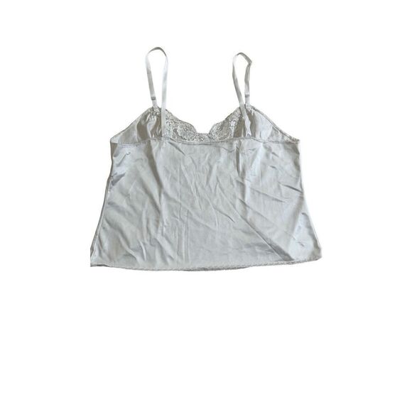 Addona Striped Lace Trimmed Adjustable cami Tank size S - Picture 6 of 7